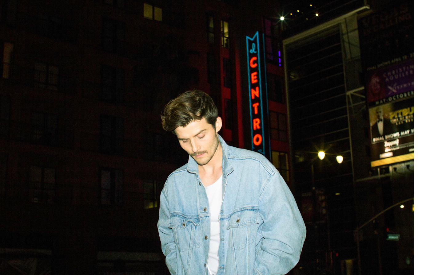 Liam Graham — cinematic night street portrait