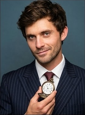 Suited gentleman — charming character